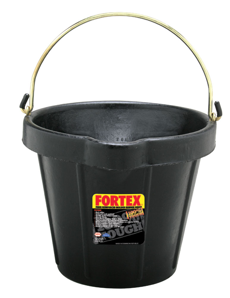 NPL71-12/NPL77-12 Heavy Duty Rubber Pail - 12 Qt.