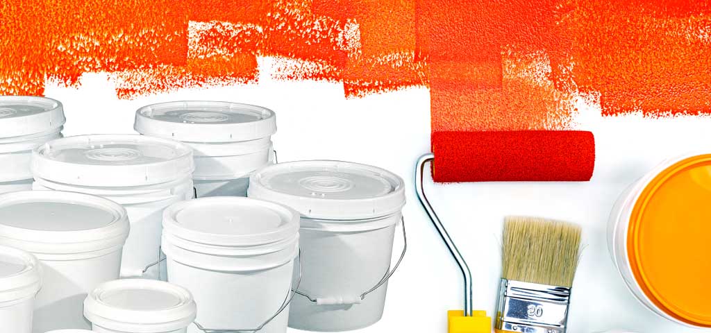 Page Banner for Industrial Products featuring Paint roller